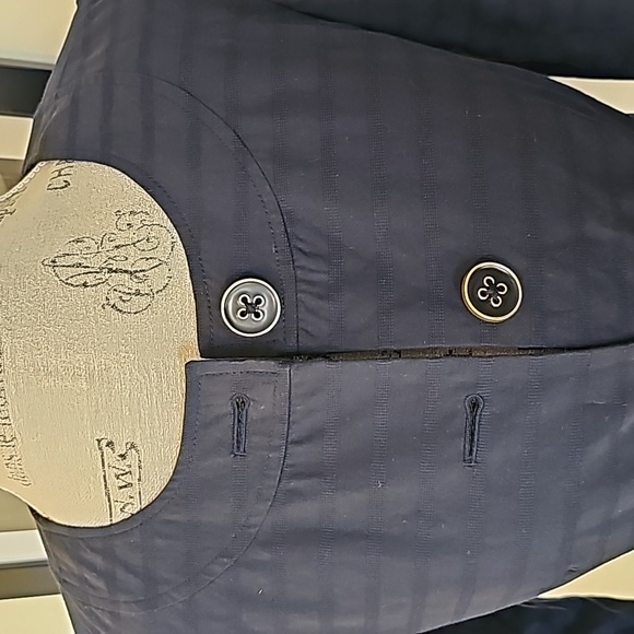 NWT Banana Republic sz 0 navy jacket - Picture 2 of 14
